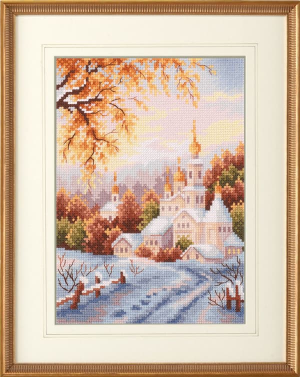 Broderikit Magic Needle "Snekloster" 15x20 cm
