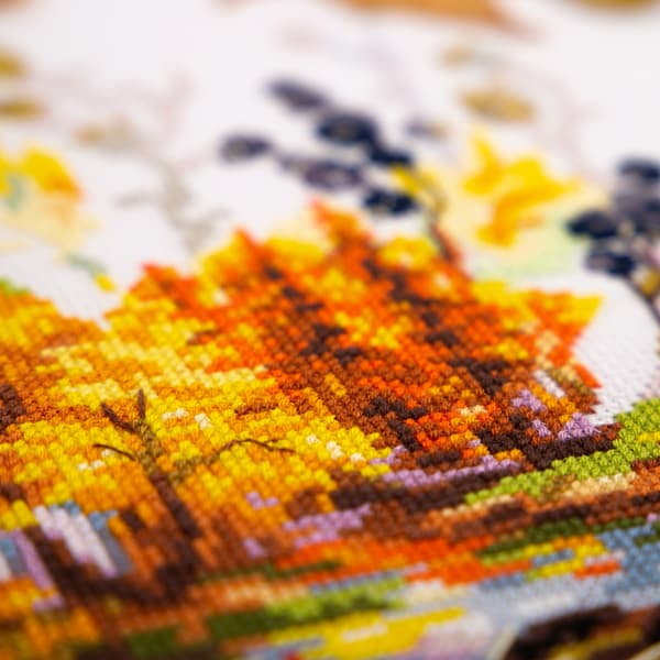 Broderikit Magic Needle "Efterårselegi" 21x26 cm