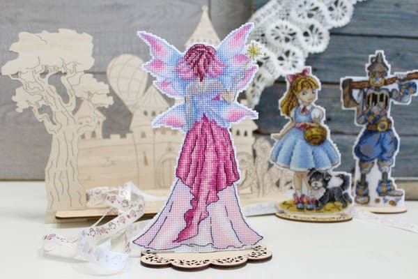 Broderikit plastic canvas MP Studia "Stella" 12x20 cm