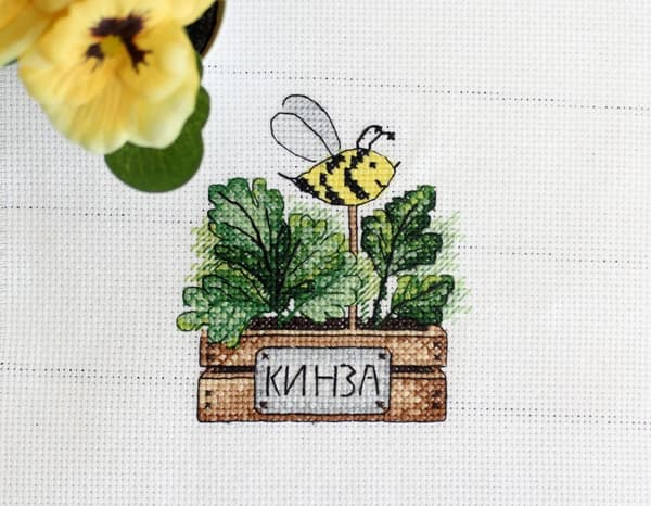 Broderikit MP Studia "Koriander" 9x10 cm