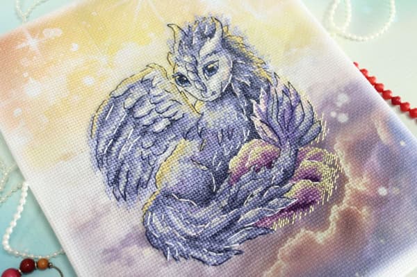Broderisett MP Studia "Himlasverd" 13x14 cm