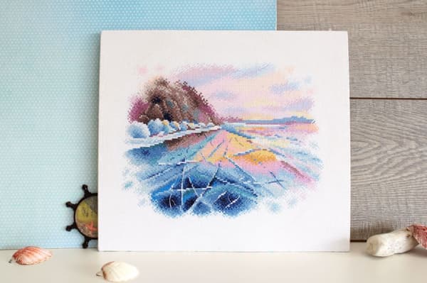 Broderikit MP Studia "Vinterbaikal" 25x20 cm