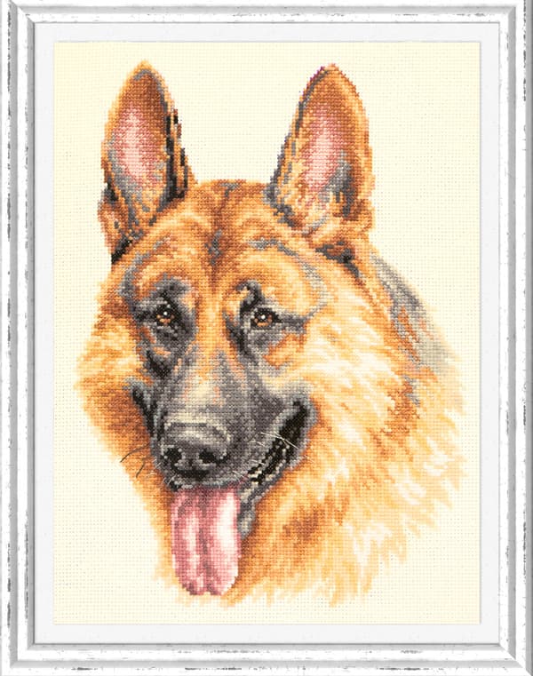 Broderisett Magic Needle "Schäfer" 21x28 cm