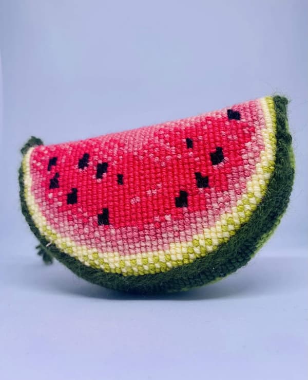 Broderisett Riolis "Vannmelon nålepute" 9x5x3 cm