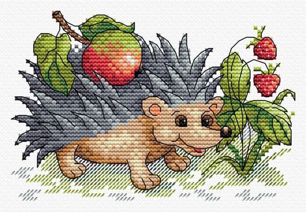 Broderisett MP Studia "Søt oppdagelse" 15x10 cm