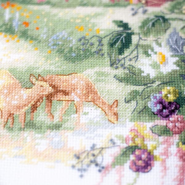 Broderikit Magic Needle "Den gamle herregården" 38x27 cm