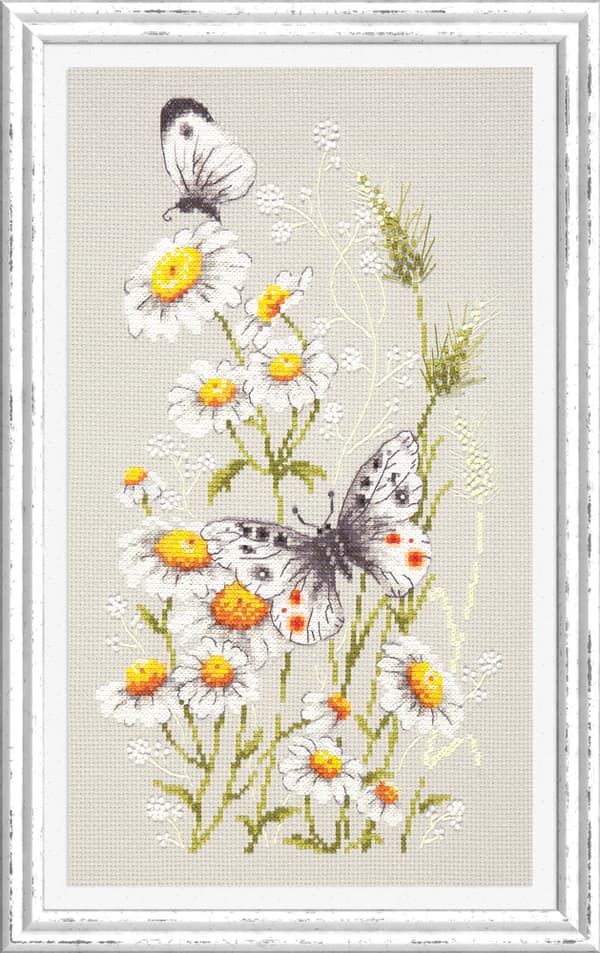 Broderisett Magic Needle "Sommereng" 18x31 cm