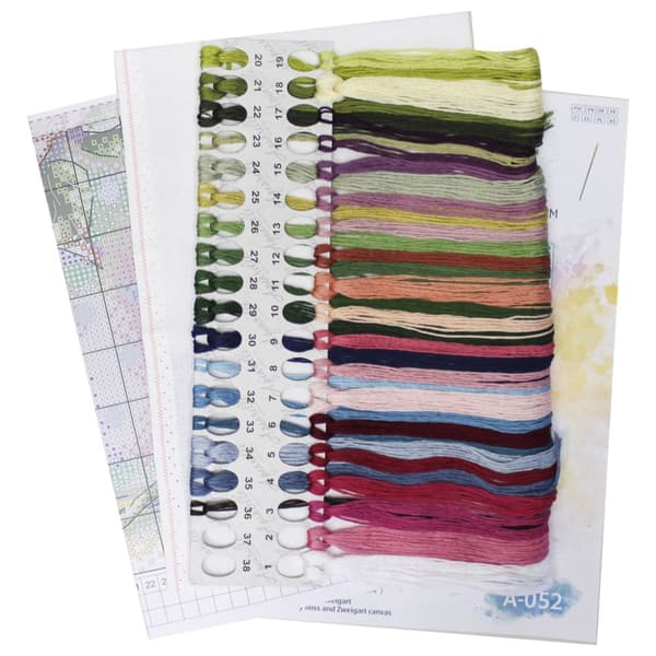 Broderikit MP Studia "Buket med fine roser" 21x29 cm