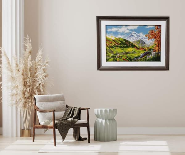 Broderisett Riolis «Bergsby» 60x40 cm