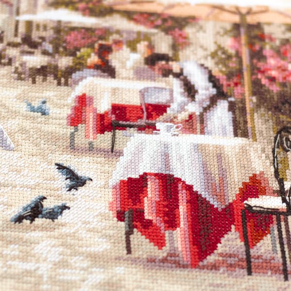 Broderisett Magic Needle "Morgonvibber" 29x38 cm