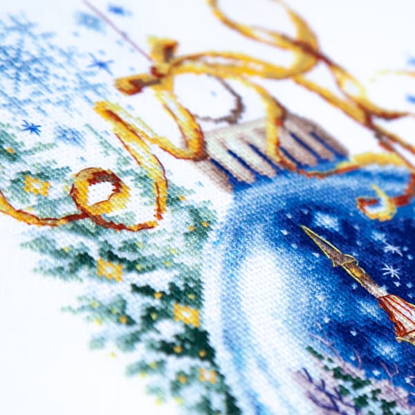 Broderikit Magic Needle "Julgranskula" 20x26 cm