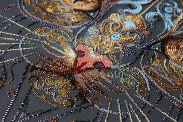 Perlebroderi Abris Art "En heksas blik" 30x43 cm