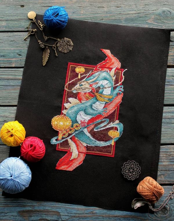 Broderisett MP Studia «Drake» 15x27 cm