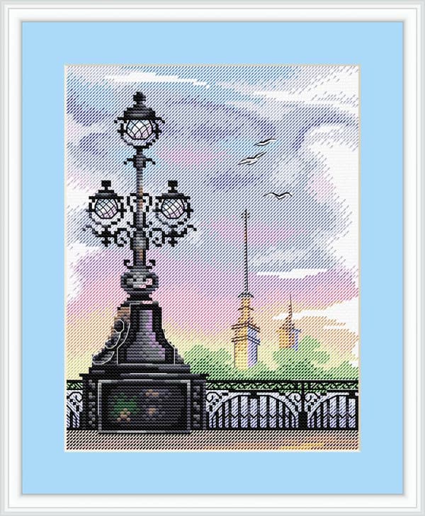 Broderikit MP Studia "Sankt Petersborg" 17x22 cm