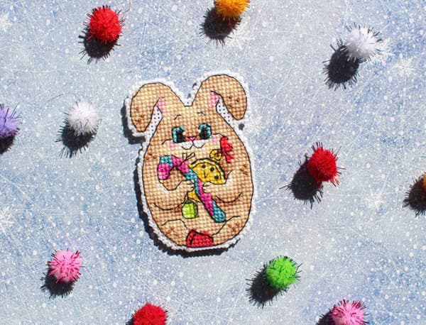 Broderisett Plastic Canvas MP Studia "Festsesong" 6x8 cm
