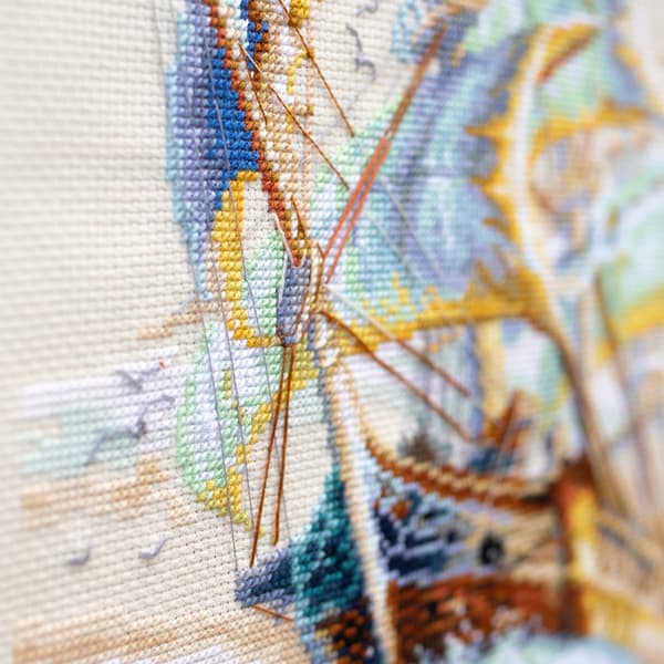 Ristipistopakkaus Magic Needle "Onnen tuuli" 27x40 cm