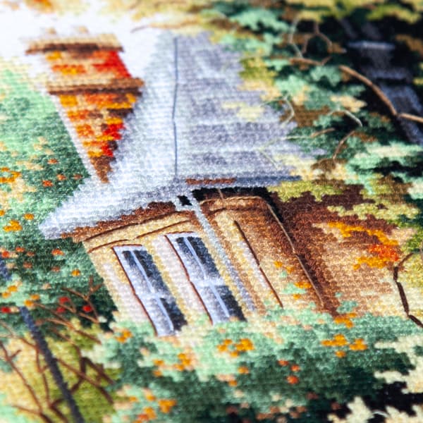 Broderisett Magic Needle "Stille september" 18x26 cm