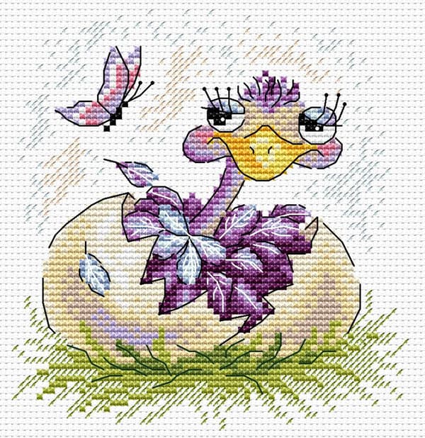 Ristipistopakkaus MP Studia "Pönöttää" 16x15 cm