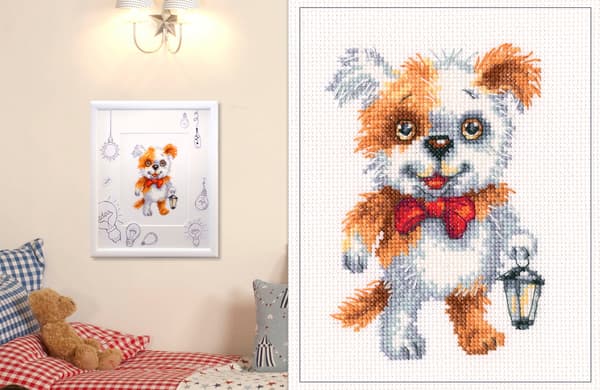 Broderisett RTO «Spøk» 9.5x14 cm