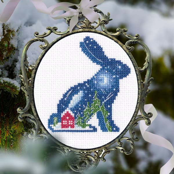 Broderikit RTO "Godnattsaga" 8x9.5 cm