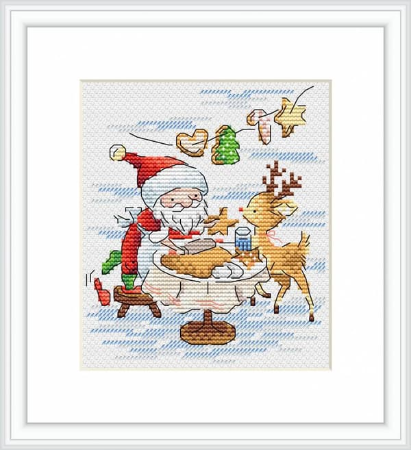 Broderikit MP Studia "Godis" 11x13 cm