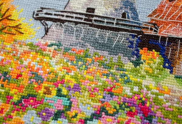Broderikit Abris Art "Höstvindens melodi" 23x21 cm