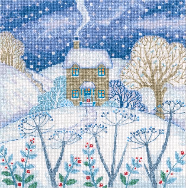 Broderikit RTO "I et vintereventyr" 20x20