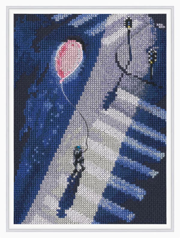 Broderikit RTO "Korsvej" 13.5x18.5 cm