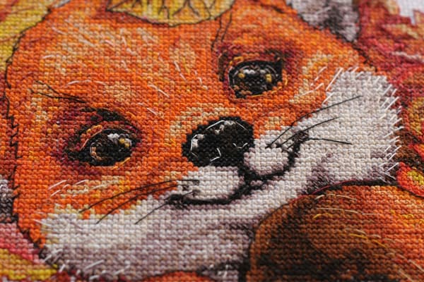 Broderikit Abris Art "Første efterår" 24x36cm