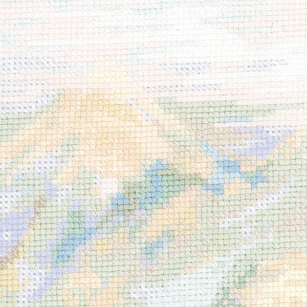 Broderisett Riolis "Bergselv" 20x50 cm