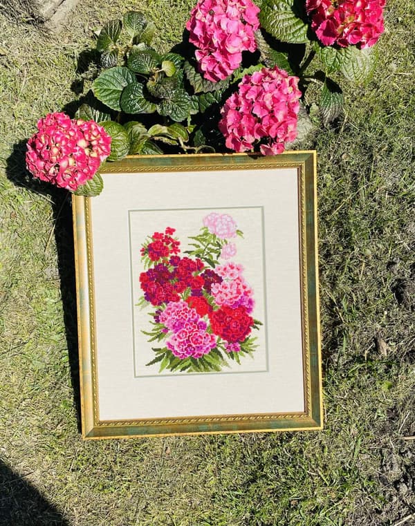 Broderikit Riolis "Nellike" 24x30 cm