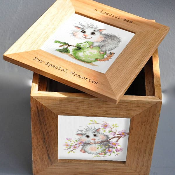 Broderisett Magic Needle «Herr Hamster» 15x14 cm