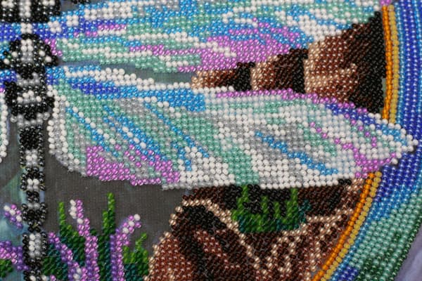 Perlebroderi Abris Art "Sommerakvareller" 30x34cm