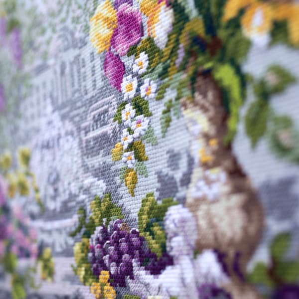Broderisett Magic Needle "Romantikk i hvit natt" 32x25 cm