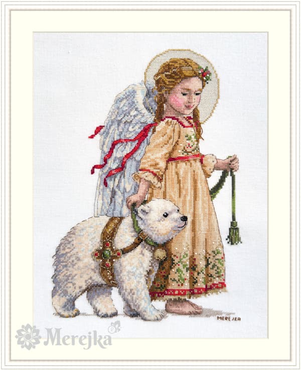 Broderikit Merejka K-257B - "Midvinter" 20x27 cm
