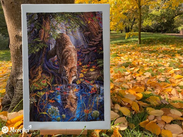 Broderikit Merejka K-217 - "Vild and" 32.5x48 cm