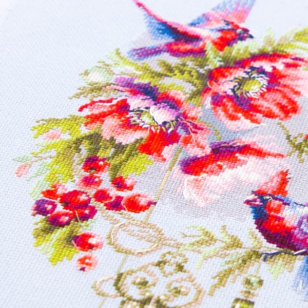 Broderisett Magic Needle «Nøkler til lykke» 19x29 cm