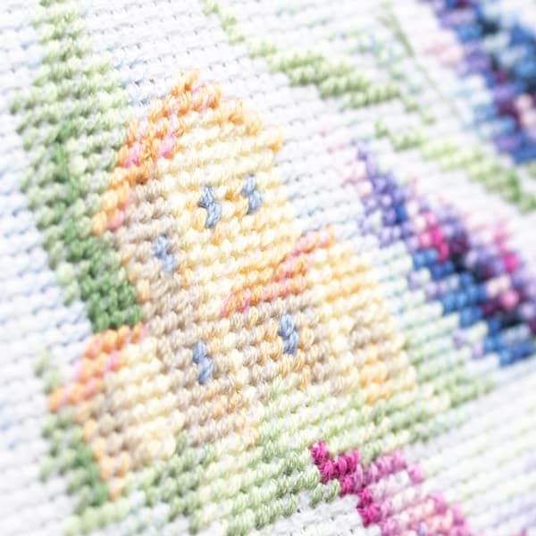 Broderikit Magic Needle "Bjerglavendel" 15x21 cm