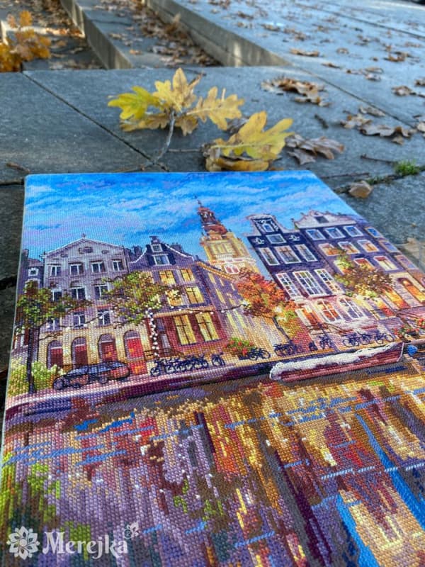 Broderisett Merejka K-232 – «Amsterdam» 39x30 cm