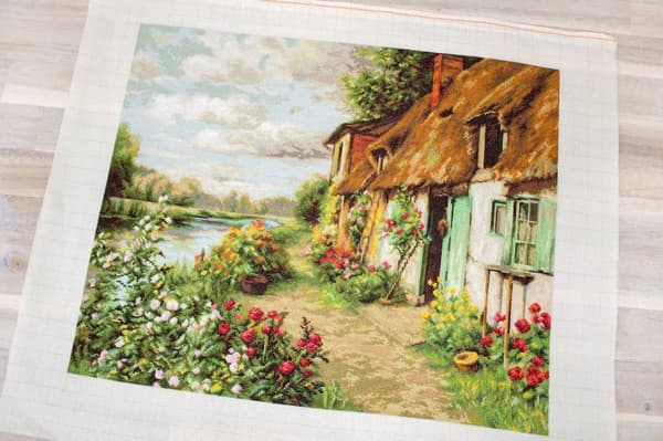 Broderikit Luca-S B571 - "Landskab" 42.5x34 cm