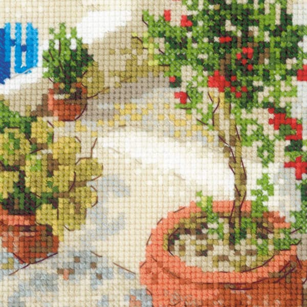 Broderikit Riolis "Santorini" 40x30 cm