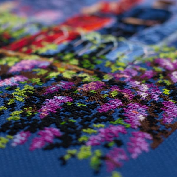 Broderisett Magic Needle "Helg i Paris" 40x30 cm