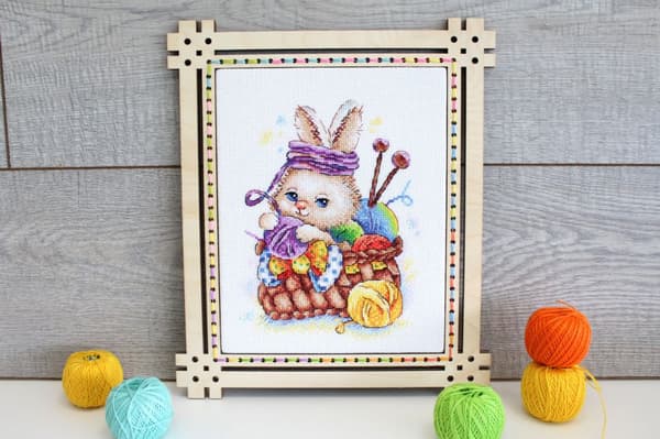 Broderikit MP Studia "Kanin" 16x21 cm