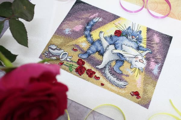 Broderisett MP Studia "Tango sammen" 22x15 cm