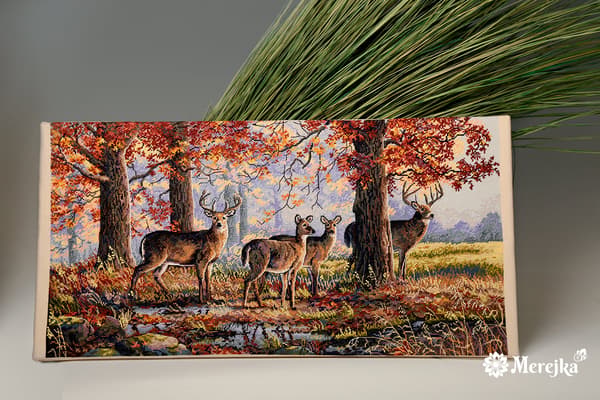 Broderikit Merejka K-168 - "Under egerne" 30x57 cm