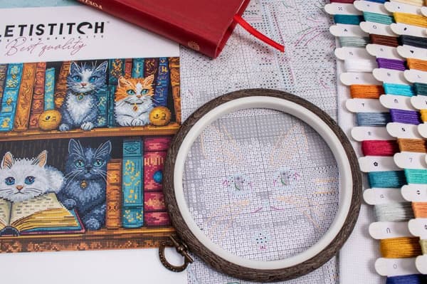 Broderikit LetiStitch L9917 - "Boghylde"