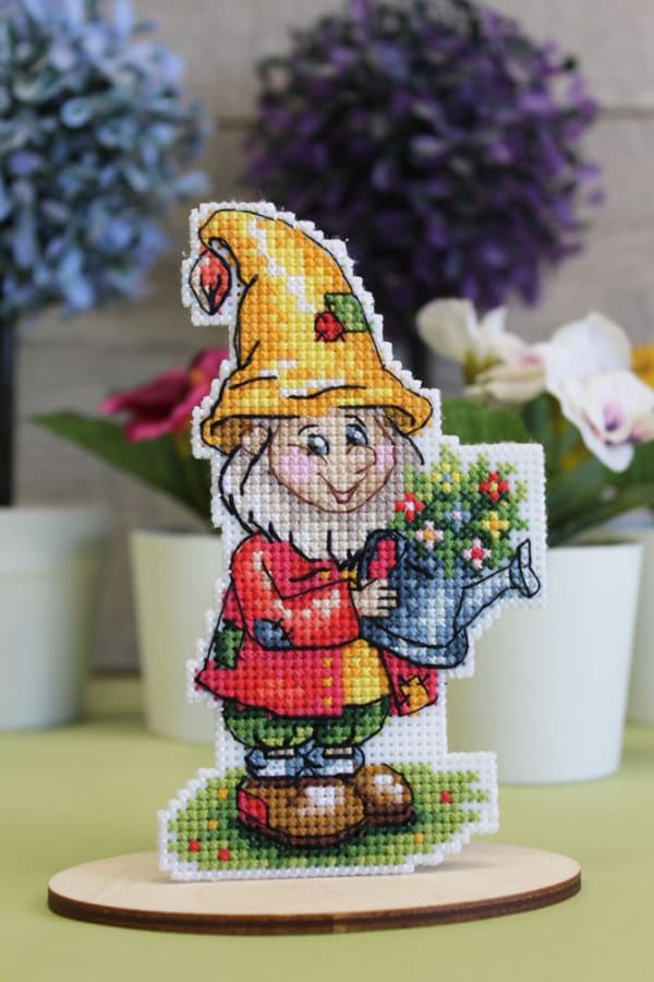 Broderikit Plastik Canvas MP Studia "Havetomte" 8x13 cm