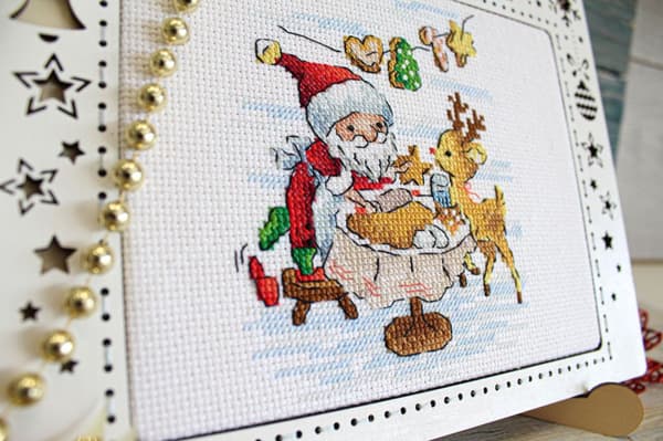 Broderikit MP Studia "Slik" 11x13 cm