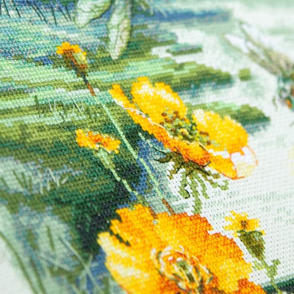 Broderikit Magic Needle "Dimma morgon" 26x38 cm