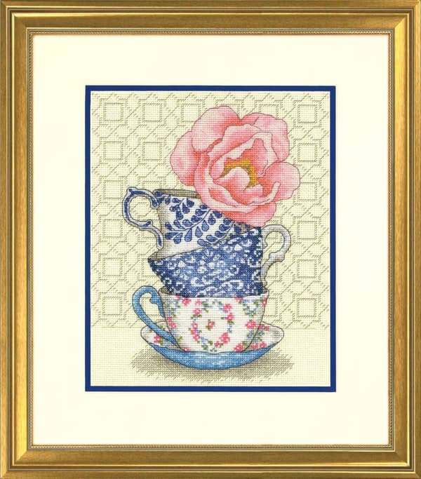 Broderikit Dimensions "Ros-te" 20.3x25.4 cm